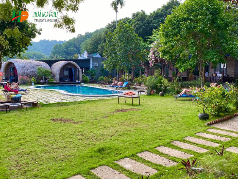 Nghỉ chân tại homestay 