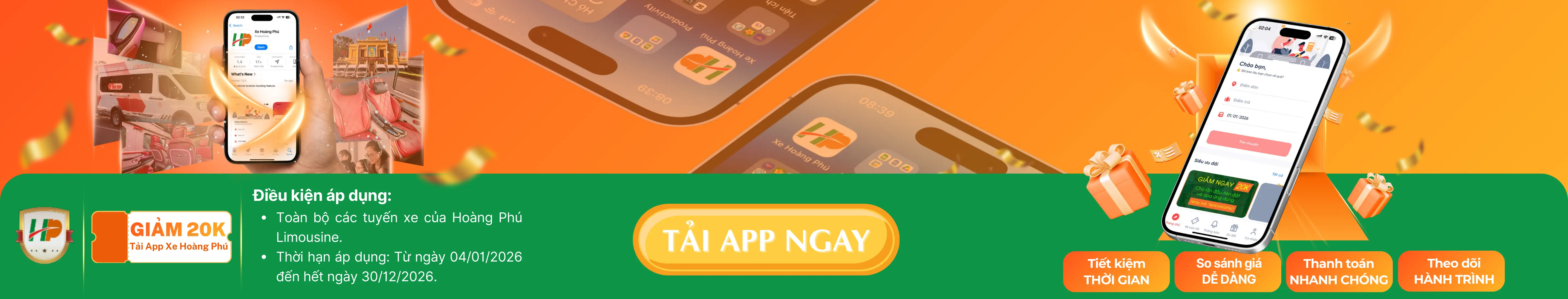 Tải App Xe Hoàng Phú