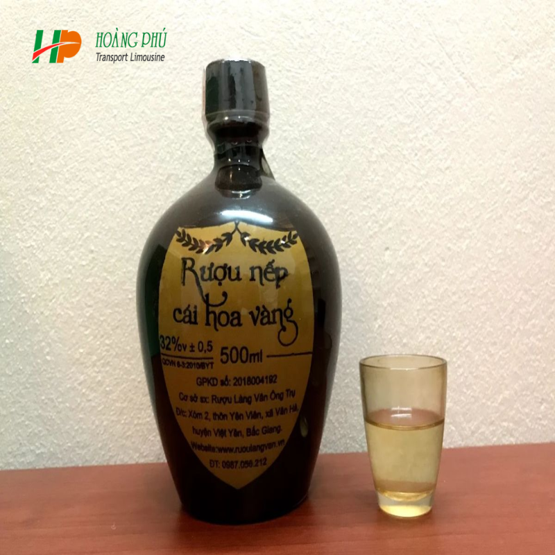 Rượu nếp cái hoa vàng Quảng Yên