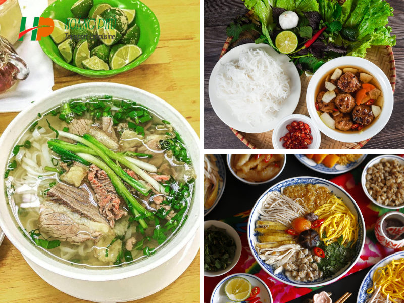 Các món ăn sáng đặc trưng