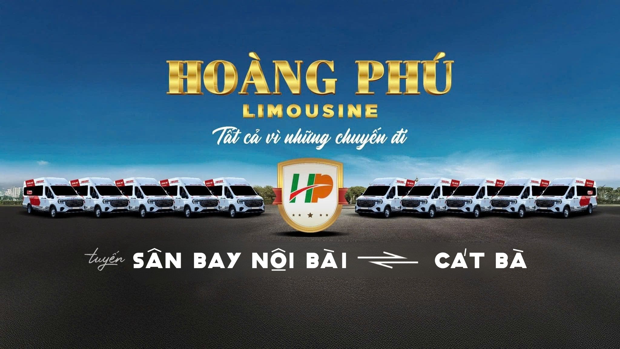 Đặt xe Sân bay Nội Bài ⇆ Cát Bà