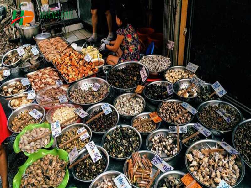 Hải sản tươi sống