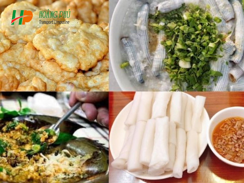 Các món ăn sáng và ăn chơi