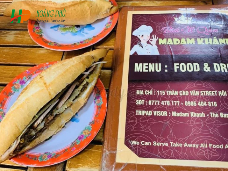 Bánh mì Madam Khánh