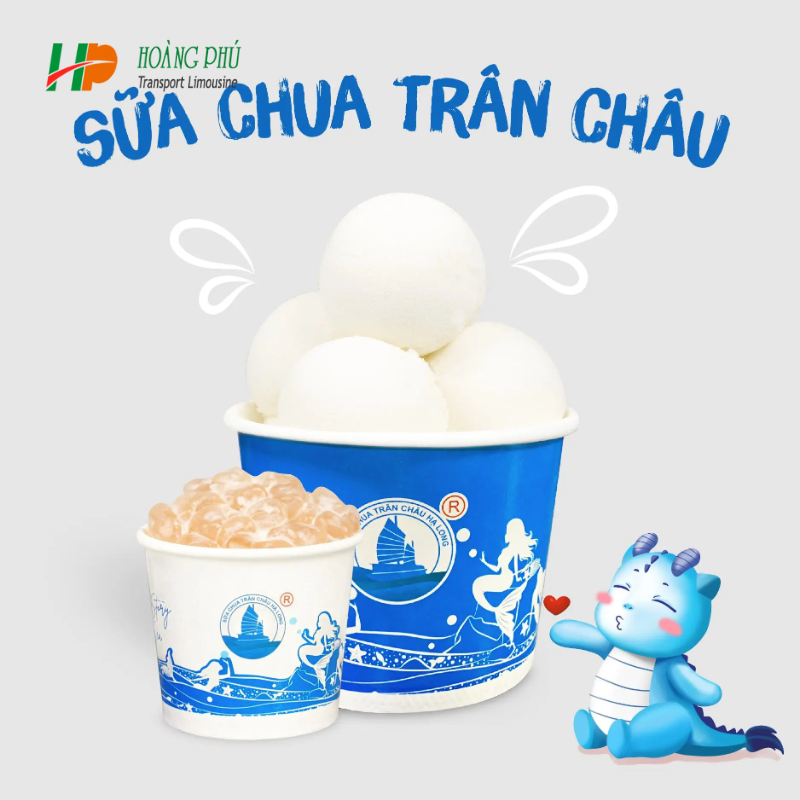 Sữa chua trân châu Hạ Long 