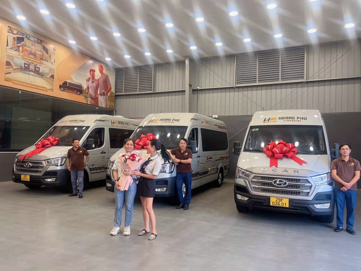 (19/07/2023) Hoàng Phú Limousine tiếp tục định kỳ bổ sung thêm xe mới • Hoàng Phú Limousine - Chuyên tuyến Hà Nội - Quảng Ninh - Sapa - Lạng Sơn