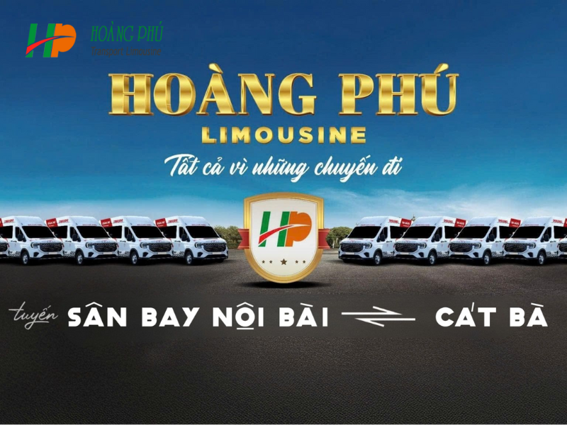 Tổng quan về tuyến xe Limousine sân bay Nội Bài – Cát Bà của Hoàng Phú