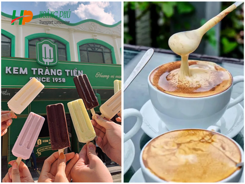Kem Tràng Tiền & Cà phê trứng