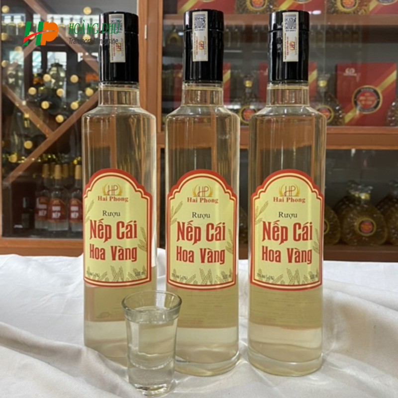 Rượu nếp cái hoa vàng