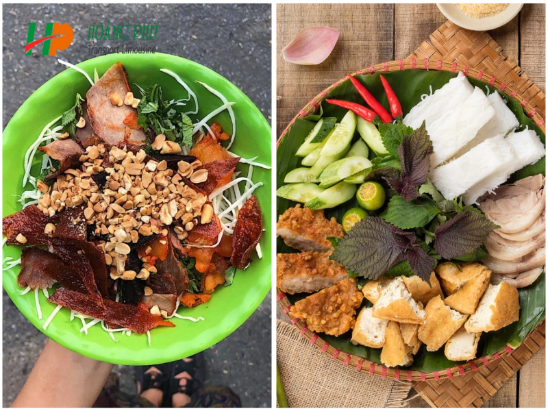 Nộm bò khô & Bún đậu mắm tôm